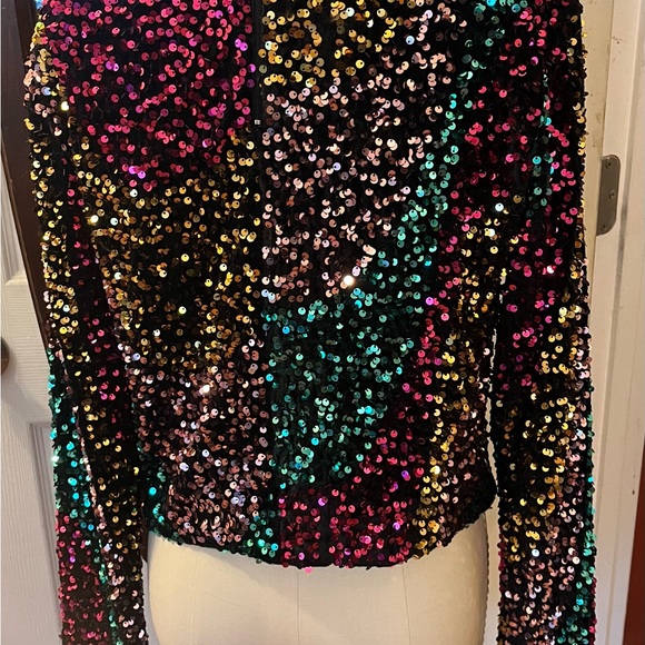 Multicolor Sequin Top - Picture 4 of 15